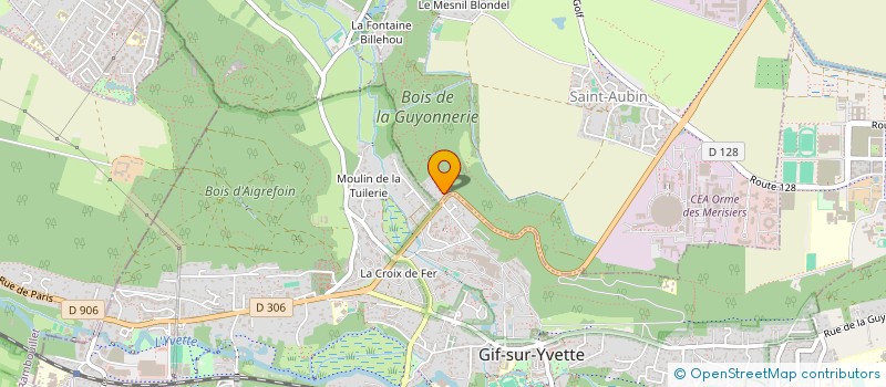 localisation de l'entreprise SOC GENER D'ENTREPRISE CHIUMENTO ET CIE à SAINT-AUBIN