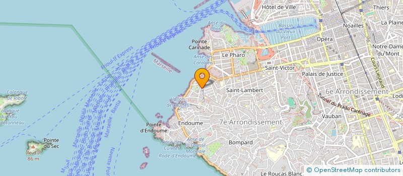 localisation de l'entreprise SOC GENERALE D'ENVIRONNEMENT à MARSEILLE