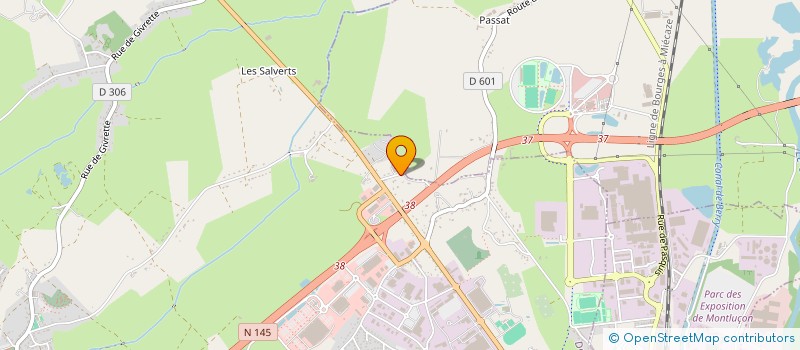 localisation de l'entreprise SOC GENERALE DE LOCATION DU CENTRE à DOMERAT