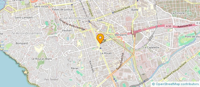 localisation de l'entreprise SOC GENERALE DE LOCATION MARSEILLAISE à MARSEILLE