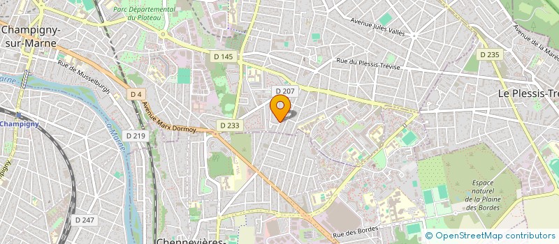 localisation de l'entreprise SOC GENERALE DE MACONNERIE RENOVATION à CHAMPIGNY-SUR-MARNE