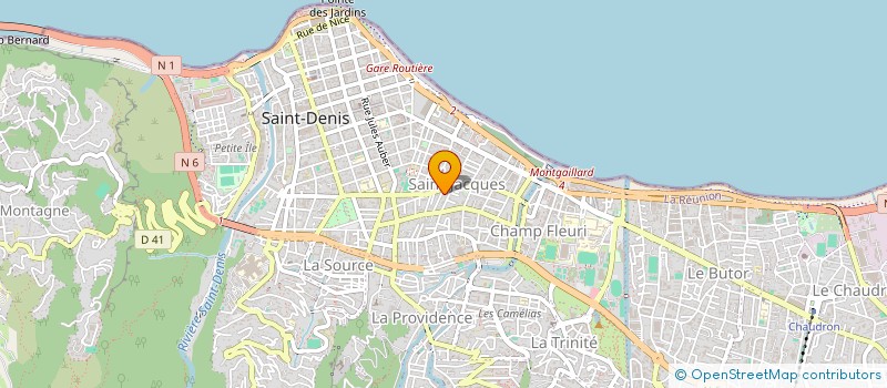 localisation de l'entreprise SOC GENERALE DE MECANIQUE DE LA REUNION à SAINT DENIS
