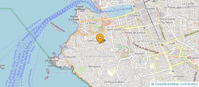 localisation de l'entreprise SOC GENERALE DE RENOVATION D'IMMEUBLES à MARSEILLE