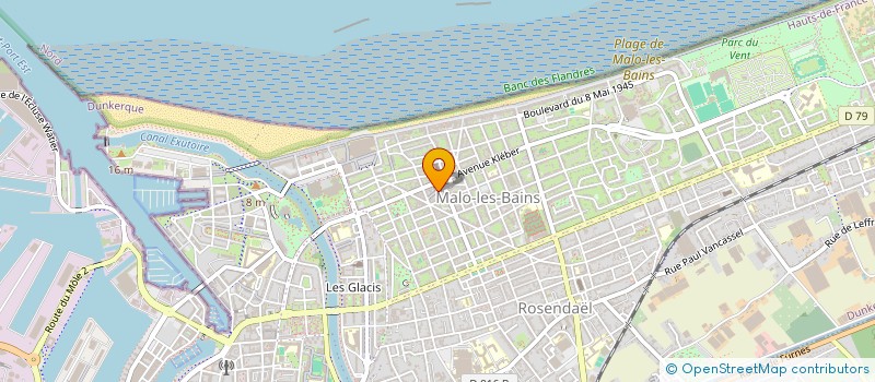 localisation de l'entreprise SOC GENERALE DE TRAVAUX REGIONAUX à DUNKERQUE