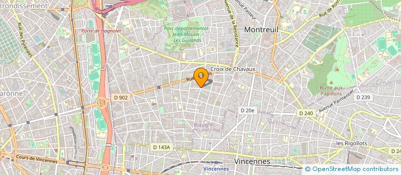 localisation de l'entreprise SOC GENERALE EDITION COMMUNICATION à MONTREUIL