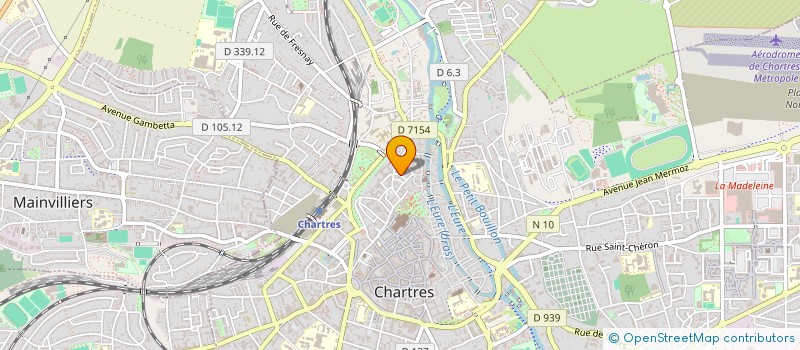 localisation de l'entreprise SOC GENERALE ENSEIGN METHOD COSMETOLOGIE à CHARTRES