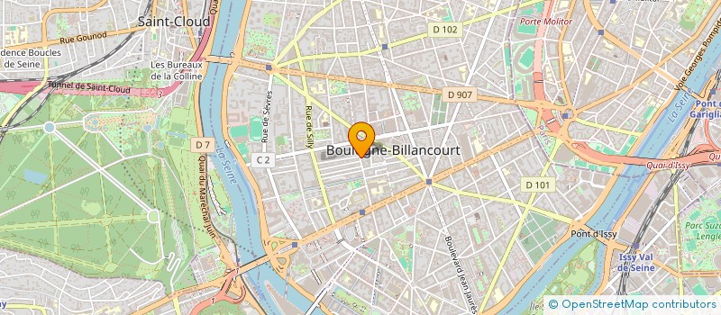 localisation de l'entreprise SOC GENERALE ENTRETIEN OUEST PARISIEN à BOULOGNE-BILLANCOURT