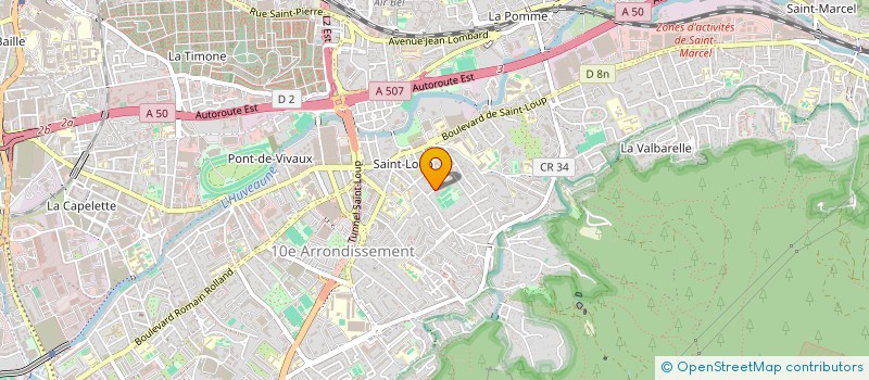 localisation de l'entreprise SOC GENERALE EST-MENUISERIE BAT à MARSEILLE