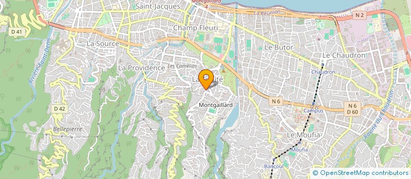 localisation de l'entreprise SOC GENERALE EXPLOITATION HOTELIERE OI  SAINT-DENIS