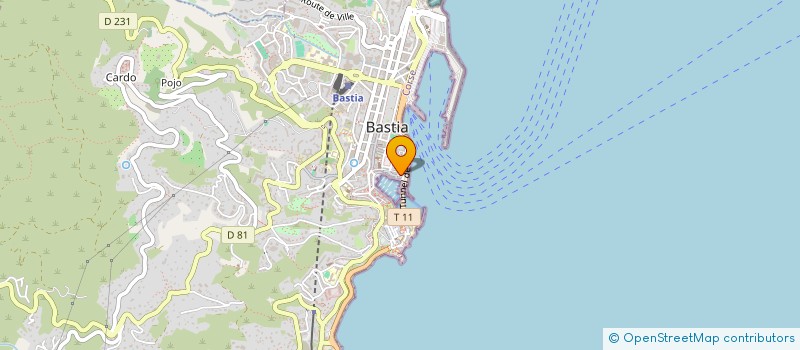 localisation de l'entreprise SOC GENERALE FONCIERE GOLFE GIROLATA à BASTIA