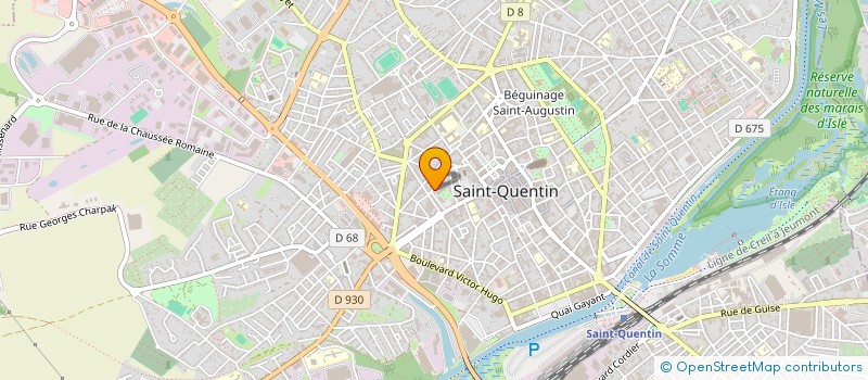 localisation de l'entreprise SOC GENERALE IMMOBILIERE ET FONCIERE à SAINT-QUENTIN