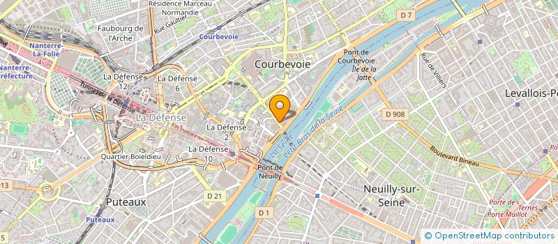 localisation de l'entreprise SOC GENERALE IMPORTATION THERMIQUE à COURBEVOIE