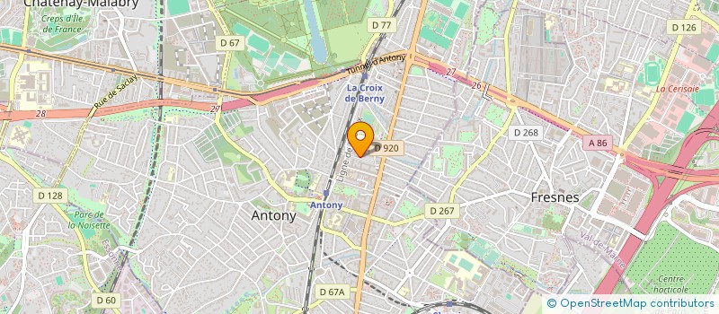 localisation de l'entreprise SOC GERANCE ETABL PHILIPPOT à ANTONY