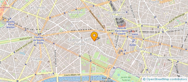 localisation de l'entreprise SOC GERANCE LA FONCIERE SEINE à PARIS