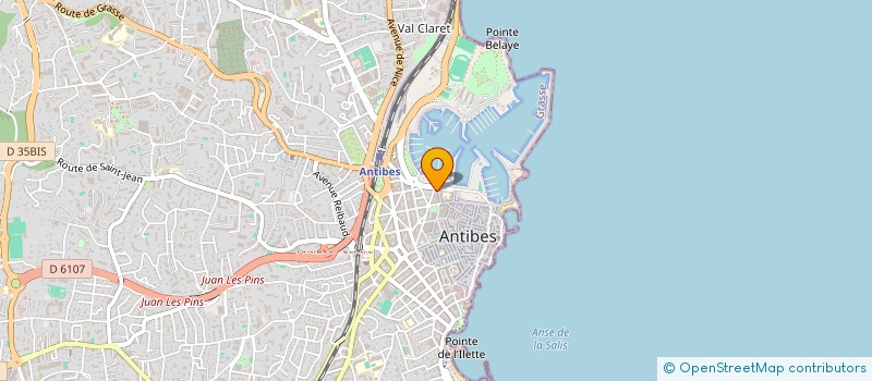 localisation de l'entreprise SOC GESCO RIVIERA IMMOBILIER CONSEIL à ANTIBES