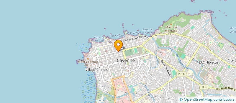 localisation de l'entreprise SOC GEST ETS CARIOCA OTALIA  CAYENNE