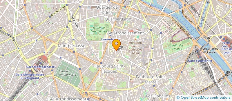 localisation de l'entreprise SOC GEST PARTICIPATION ANALYSE DEVELOPPE à PARIS