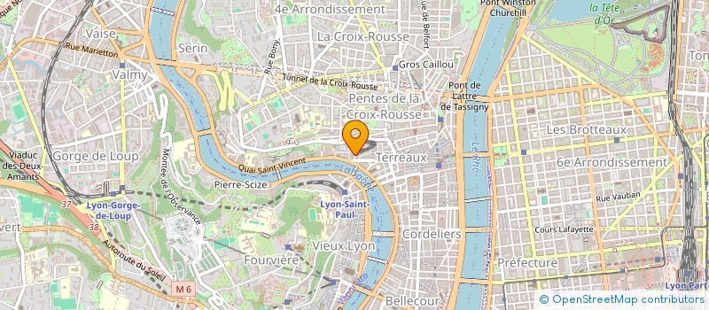 localisation de l'entreprise SOC.GESTHO à LYON