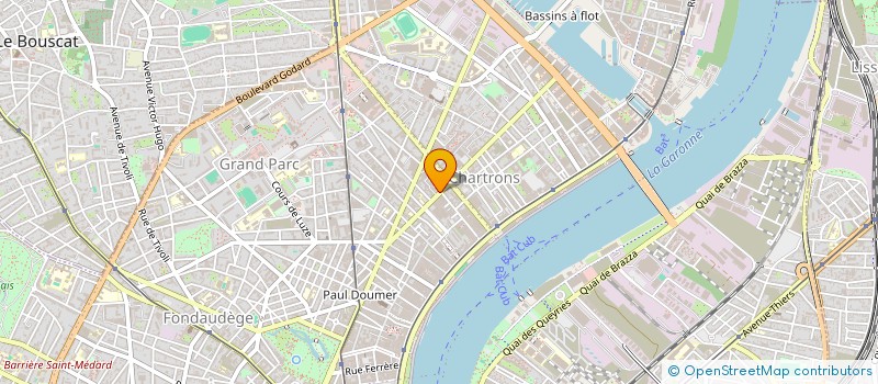 localisation de l'entreprise SOC GESTION BOUTIQUES DU CLUB à BORDEAUX