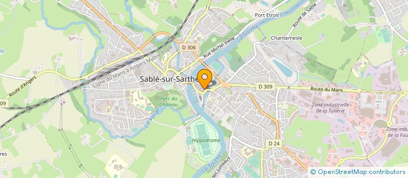 localisation de l'entreprise SOC GESTION CABLE DE SABLE SUR SARTHE à SABLE-SUR-SARTHE