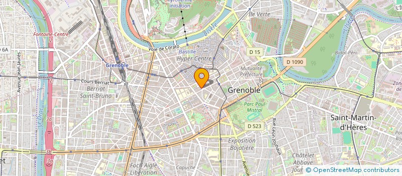 localisation de l'entreprise SOC GESTION COMMERCIALE ADMINISTRATIVE à GRENOBLE