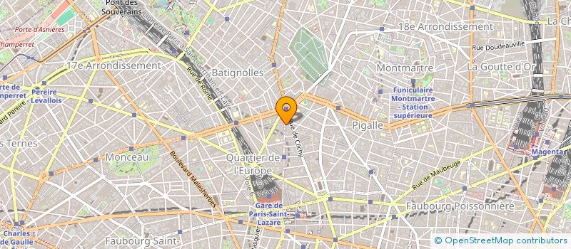 localisation de l'entreprise SOC GESTION D'ETUDE FINANCIERE  PARIS