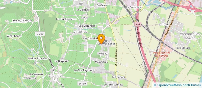 localisation de l'entreprise SOC GESTION DEVELOPPEMENT INFORMATIQUE à CRECHES-SUR-SAONE