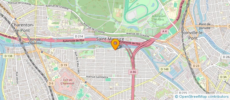 localisation de l'entreprise SOC GESTION DISTRIBUTEURS AUTOMATIQUES à MAISONS-ALFORT