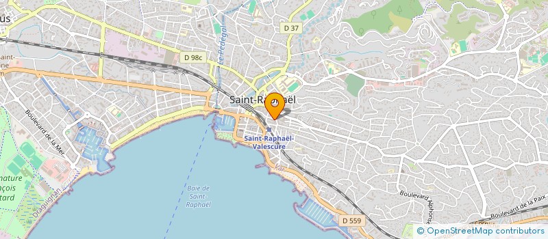 localisation de l'entreprise SOC GESTION ENTRE TRAVERSA à SAINT-RAPHAEL