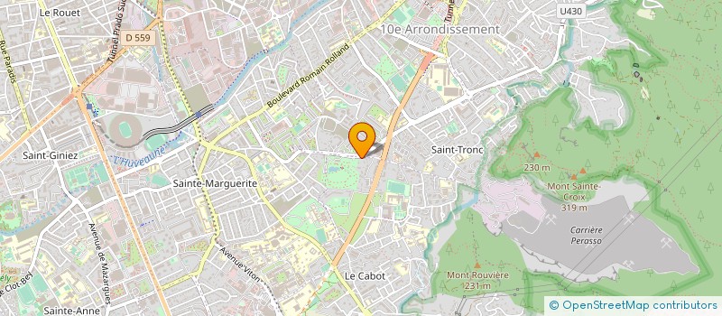 localisation de l'entreprise SOC GESTION ESPACE LOISIRS ESCALE BORELY à MARSEILLE