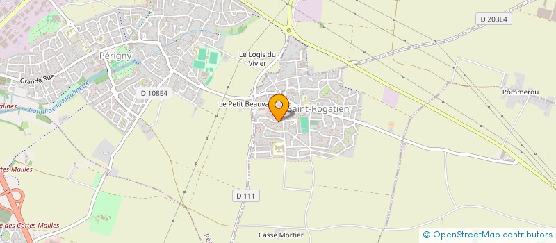 localisation de l'entreprise SOC GESTION ET DEVELOPPE ENTREPRISES  SAINT-ROGATIEN