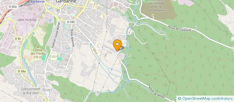 localisation de l'entreprise SOC GESTION ET MAINTENANCE ENERGETIQUE à GARDANNE