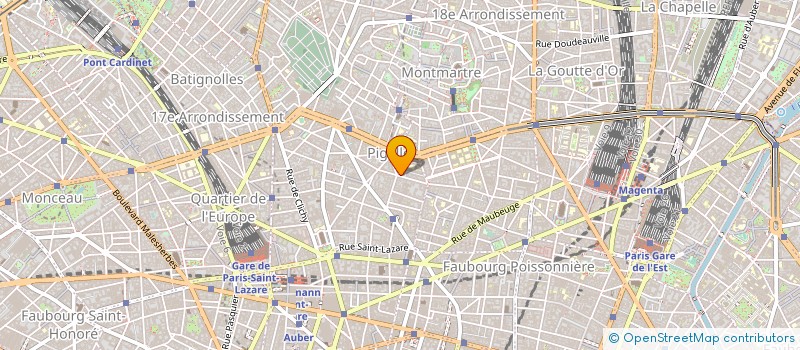localisation de l'entreprise SOC GESTION ET PROMOTION DE L'AUTOMOBILE à PARIS