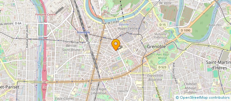 localisation de l'entreprise SOC GESTION ET TRANSACTION IMMOBILIERE  GRENOBLE