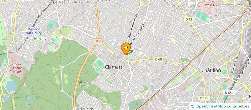 localisation de l'entreprise SOC GESTION ETUDE REALISATION ENTREPRISE à CLAMART