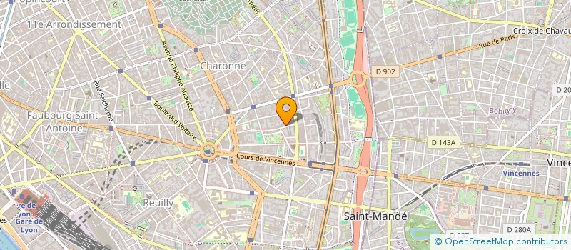 localisation de l'entreprise SOC GESTION EXPL FORESTIERE IMMOBILIERE à PARIS