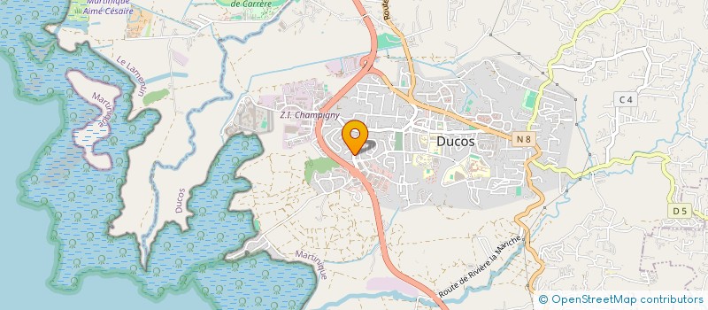 localisation de l'entreprise SOC GESTION EXPLOIT HOTELIERE BOURDON à DUCOS