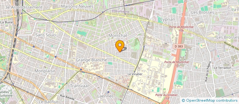 localisation de l'entreprise SOC GESTION FINANC IMMOBILIER  LYON