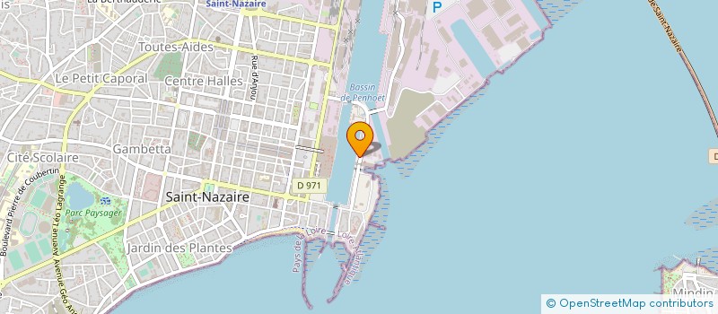 localisation de l'entreprise SOC GESTION INDUSTR ET DEVELOP SOGIDE  SAINT-NAZAIRE