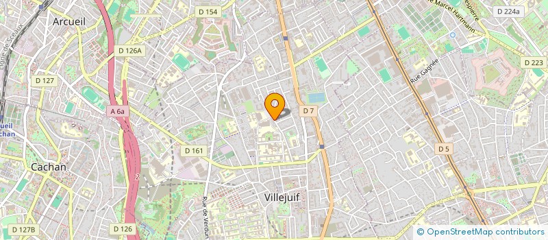 localisation de l'entreprise SOC GESTION INDUSTRIE COMMERCE CONSTRUCT à VILLEJUIF