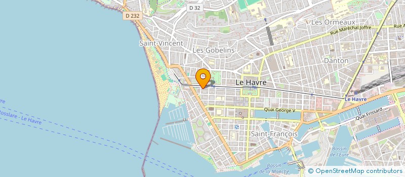 localisation de l'entreprise SOC GESTION INVESTISSEMENT à LE HAVRE