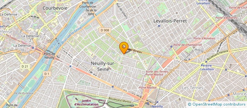 localisation de l'entreprise SOC GESTION PROMOTION CENTRE COMMERCIAUX à NEUILLY-SUR-SEINE