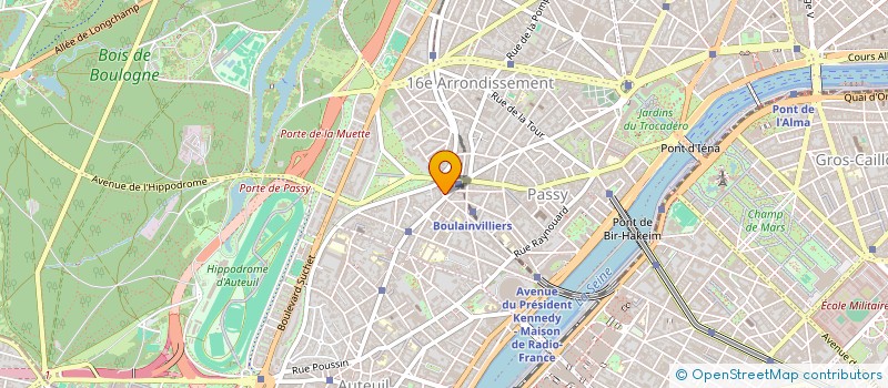 localisation de l'entreprise SOC GESTION SALONS DE COIFFURE  PARIS