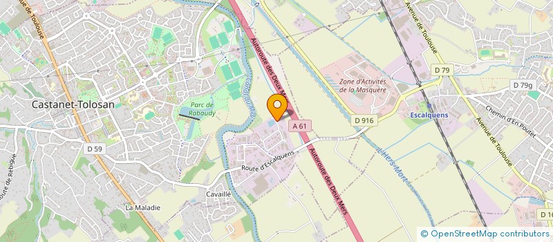 localisation de l'entreprise SOC GESTION TRANSPORTS CHABRILLAC-SGTC à CASTANET-TOLOSAN