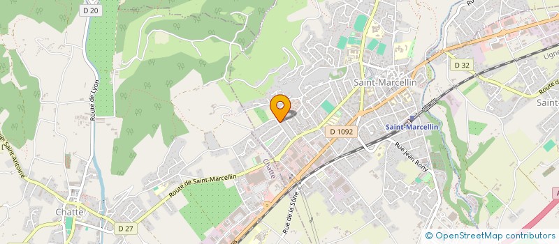 localisation de l'entreprise SOC GHENO ET CIE ELECTRICITE à SAINT-MARCELLIN