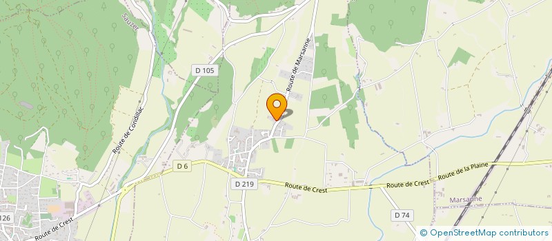 localisation de l'entreprise SOC GILLES à SAUZET