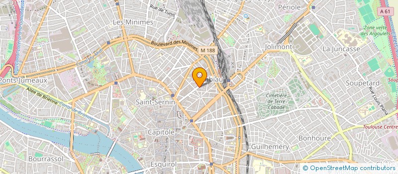 localisation de l'entreprise SOC GIRARD ET BERNARD à TOULOUSE