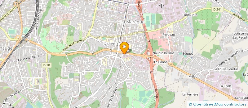 localisation de l'entreprise SOC GIRONDINE VIANDES GROS  FLOIRAC