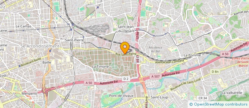localisation de l'entreprise SOC GIUDICELLI CONTINO à MARSEILLE