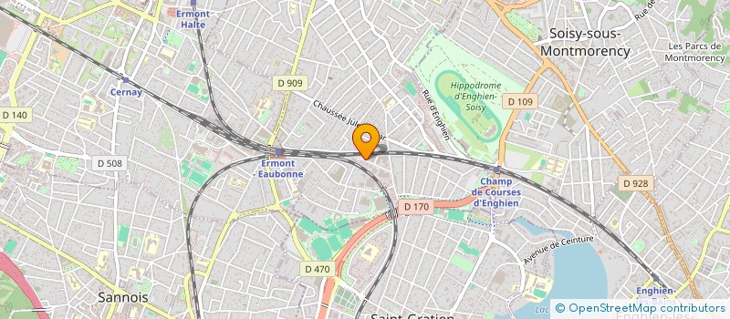localisation de l'entreprise SOC GLE GESTION BTP à EAUBONNE